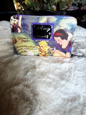 Loungefly X Disney Evil Queen Snow White Villains Zip Around Wallet NWT